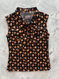 Jack-o’-lantern Bow Top - Plus Sizes only