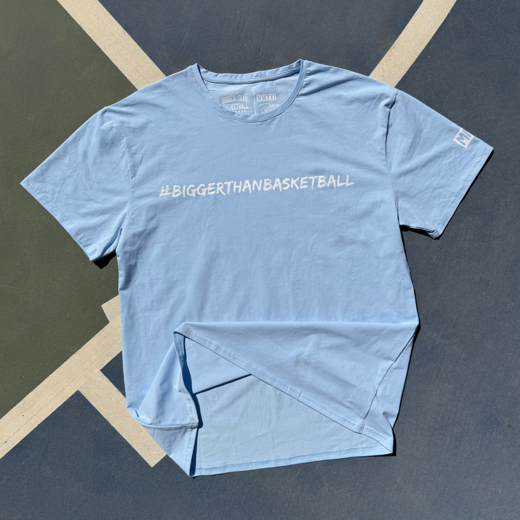 Bigger Than Basketball - T-Shirt - Carolina Blue