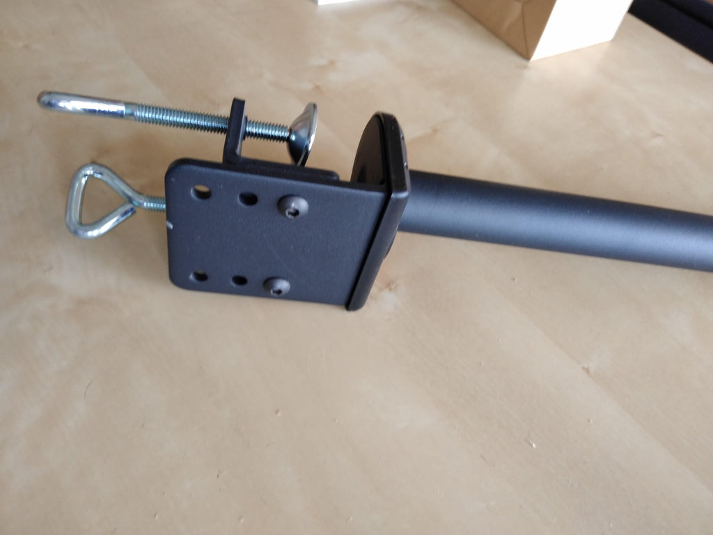 DSCLB Monitor Desk Stand Height Adjustable Clamp-on VESA