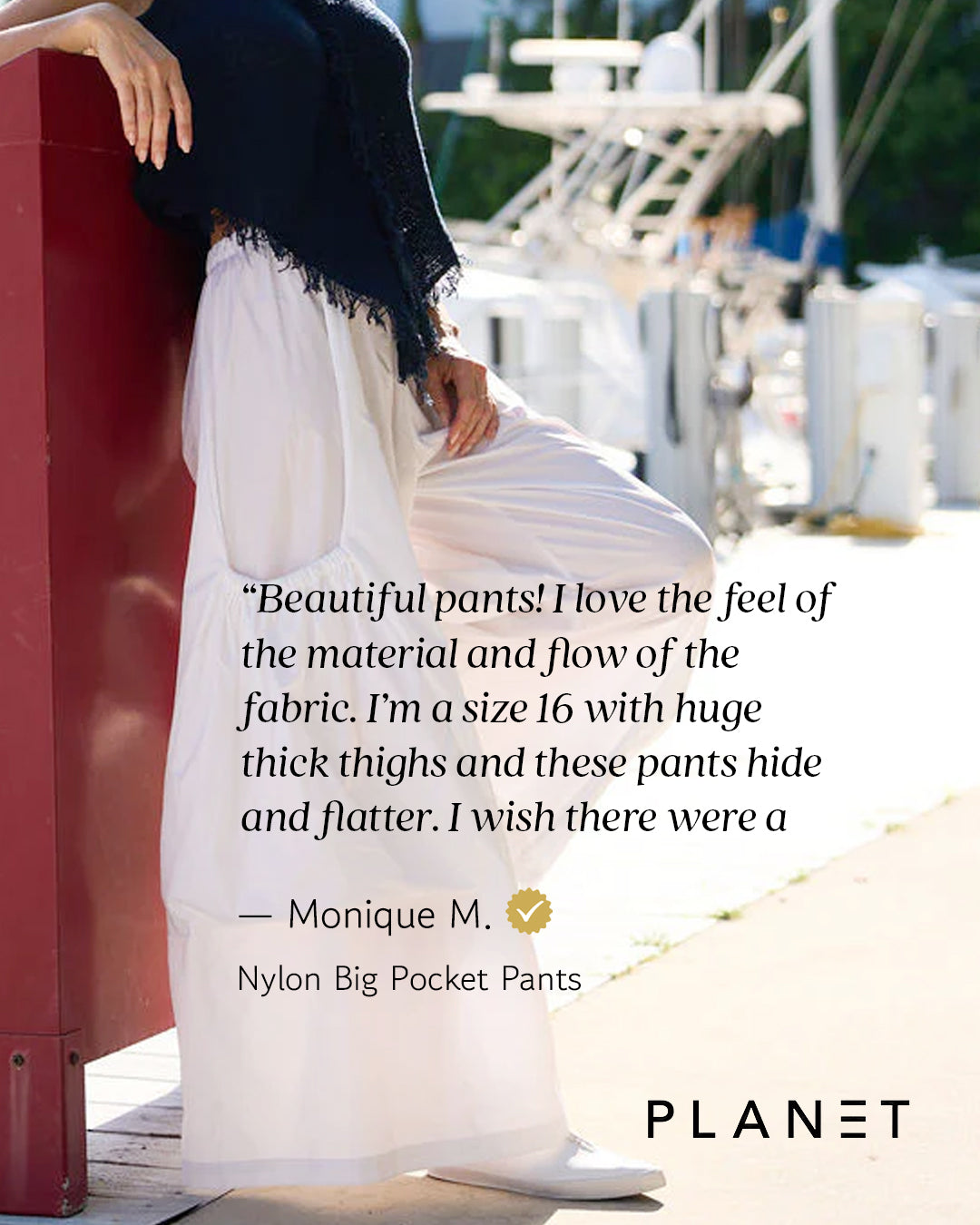 Nylon Big Pocket Pants - Mint