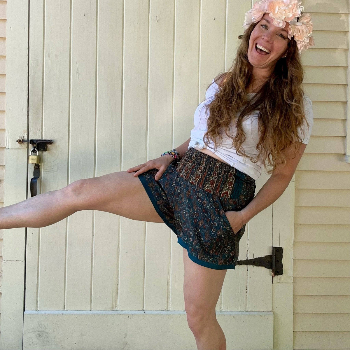 Warehouse Closeout: Laurel Canyon Lounge Shorts 00-6